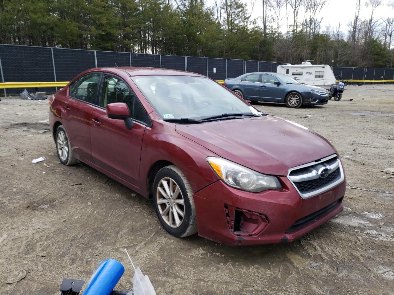 SUBARU IMPREZA PR 2012 with VIN JF1GJAC60CH022609 - Photo from auction