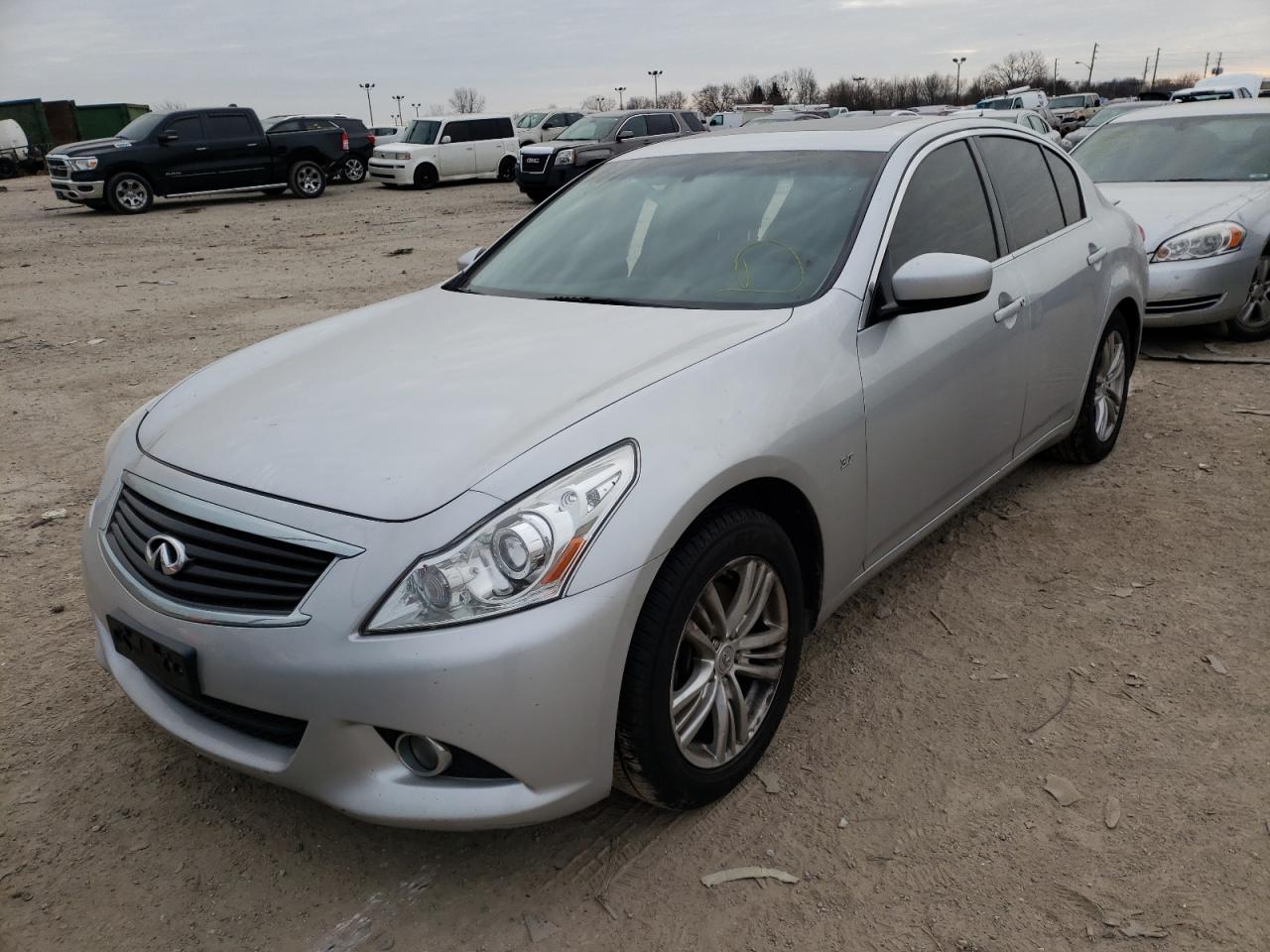Photo 2 from auction – 2015 INFINITI Q40 with VIN JN1CV6AR0FM521822