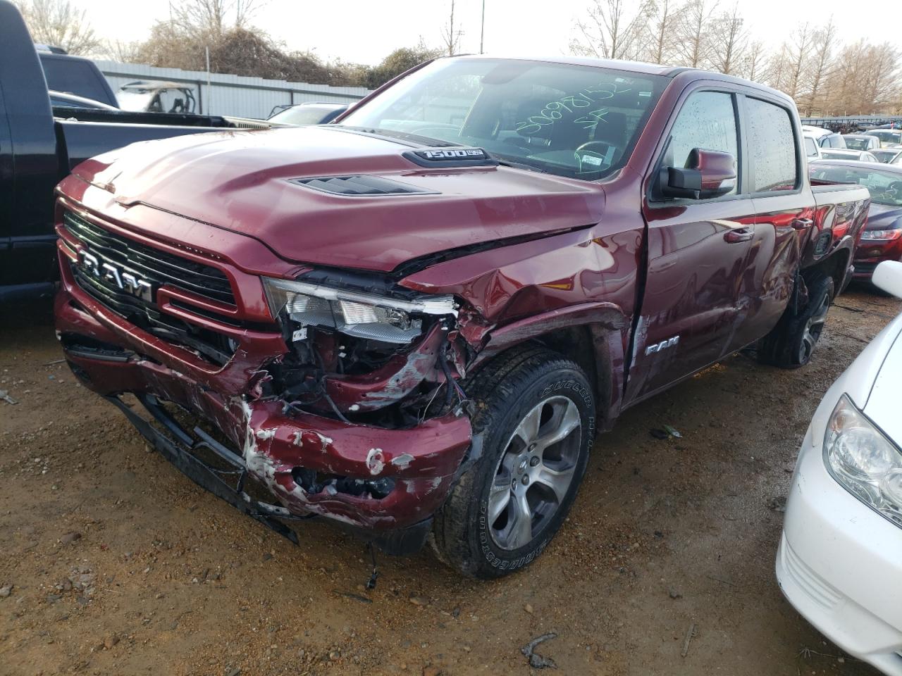 Photo 2 from auction – 2019 RAM 1500 LARAM with VIN 1C6SRFJT1KN845401