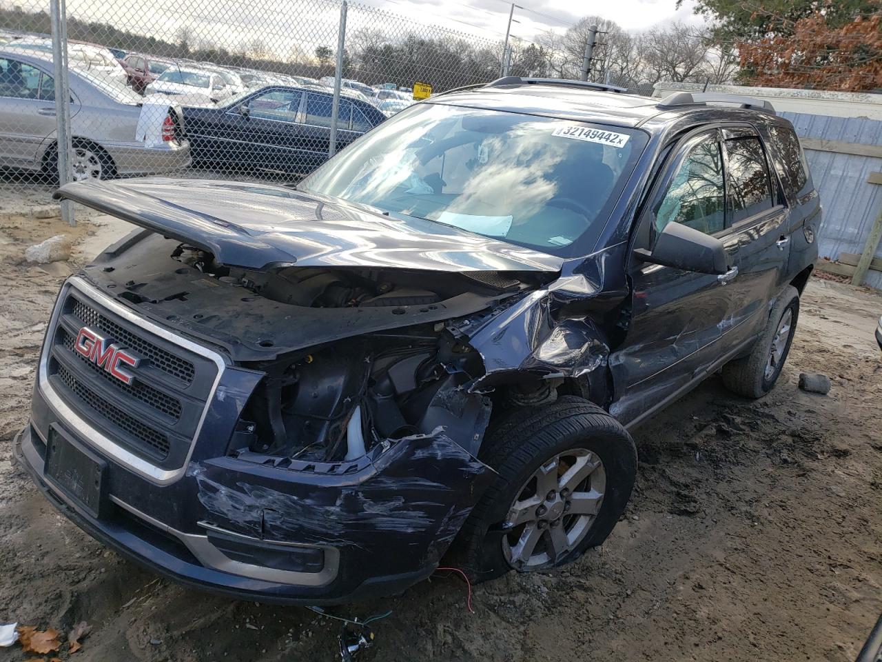 Photo 2 from auction – 2016 GMC ACADIA SLT with VIN 1GKKRPKD7GJ114495