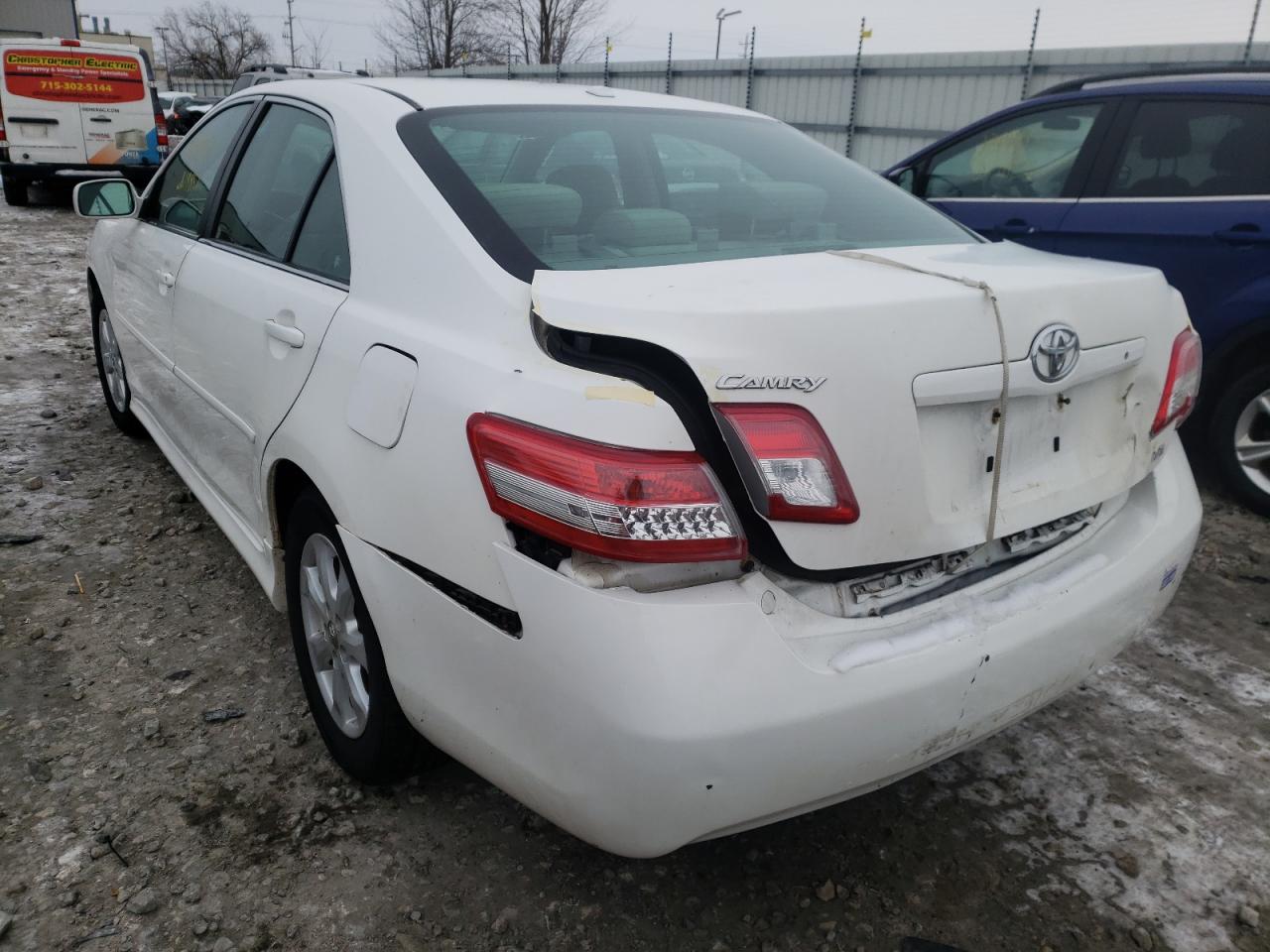 Photo 3 from auction – 2011 TOYOTA CAMRY BASE with VIN 4T1BF3EK7BU600315