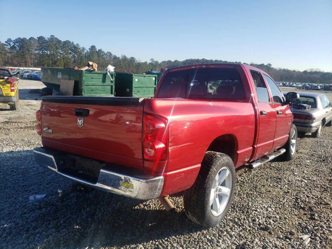 Photo 4 from auction – 2008 DODGE RAM 1500 S with VIN 1D7HA18208J159513