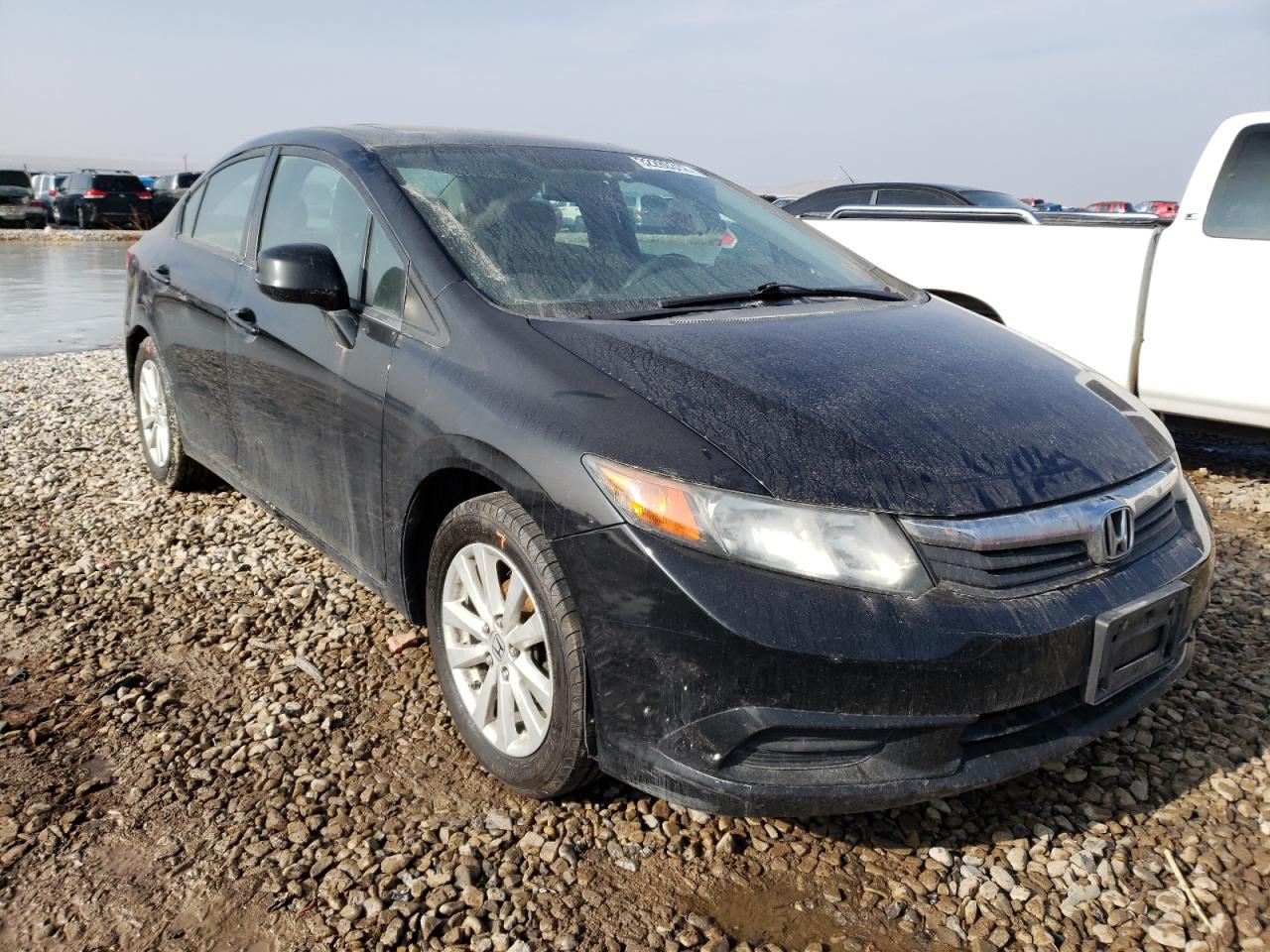 HONDA CIVIC EX 2012 with VIN 2HGFB2F86CH321944 - Photo from auction