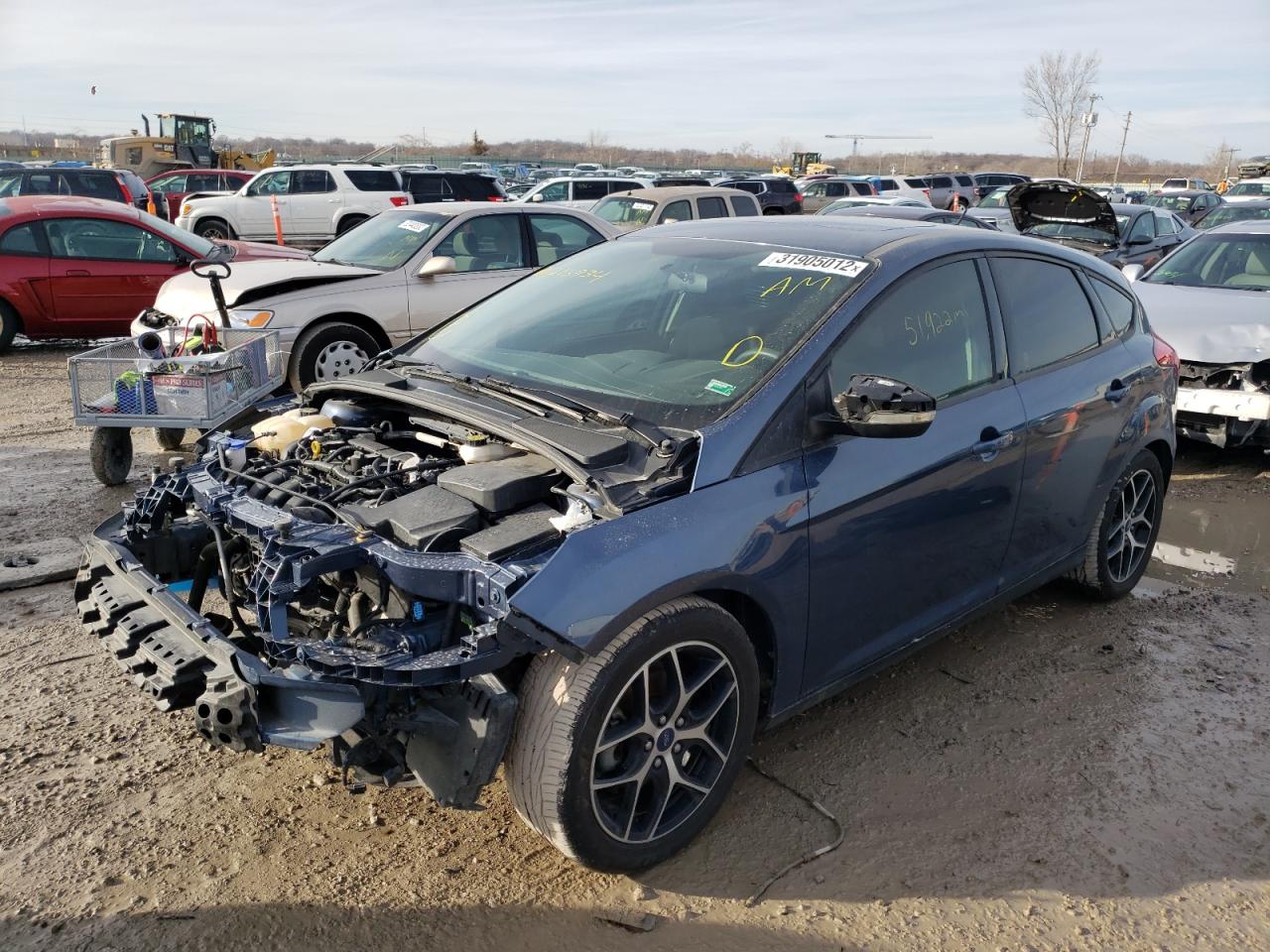 Photo 2 from auction – 2018 FORD FOCUS SEL with VIN 1FADP3M22JL216934