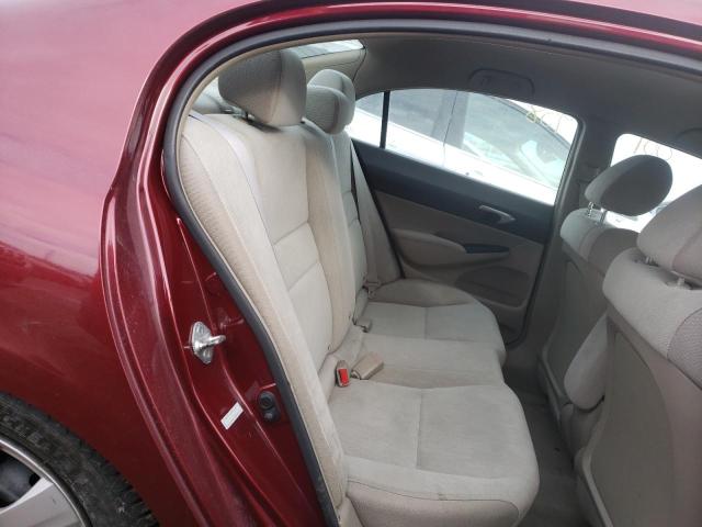 Photo 6 from auction – 2011 HONDA CIVIC LX with VIN 19XFA1F53BE000312