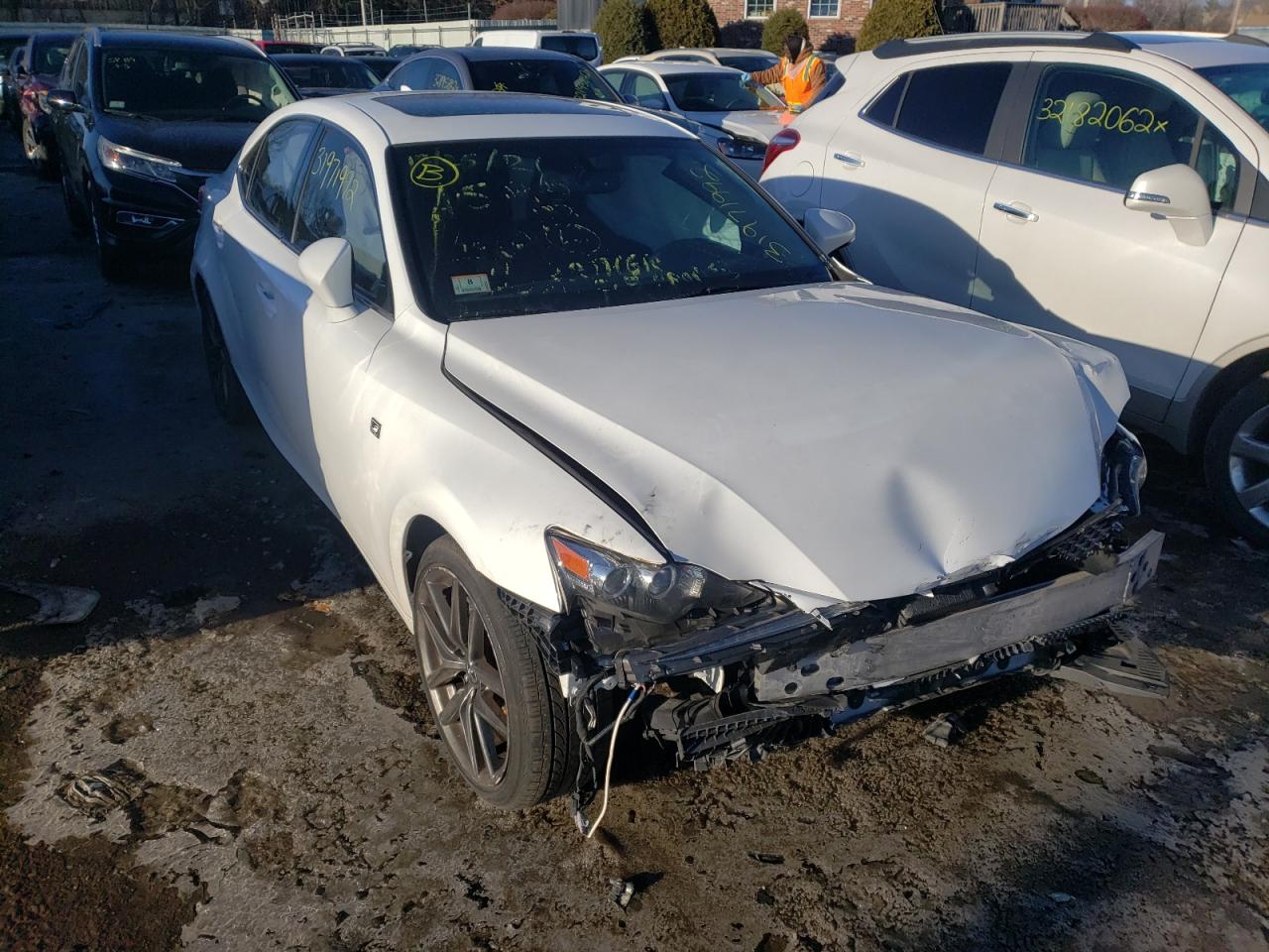 LEXUS IS 250 2015 with VIN JTHBF1D22F5056847 - Photo from auction
