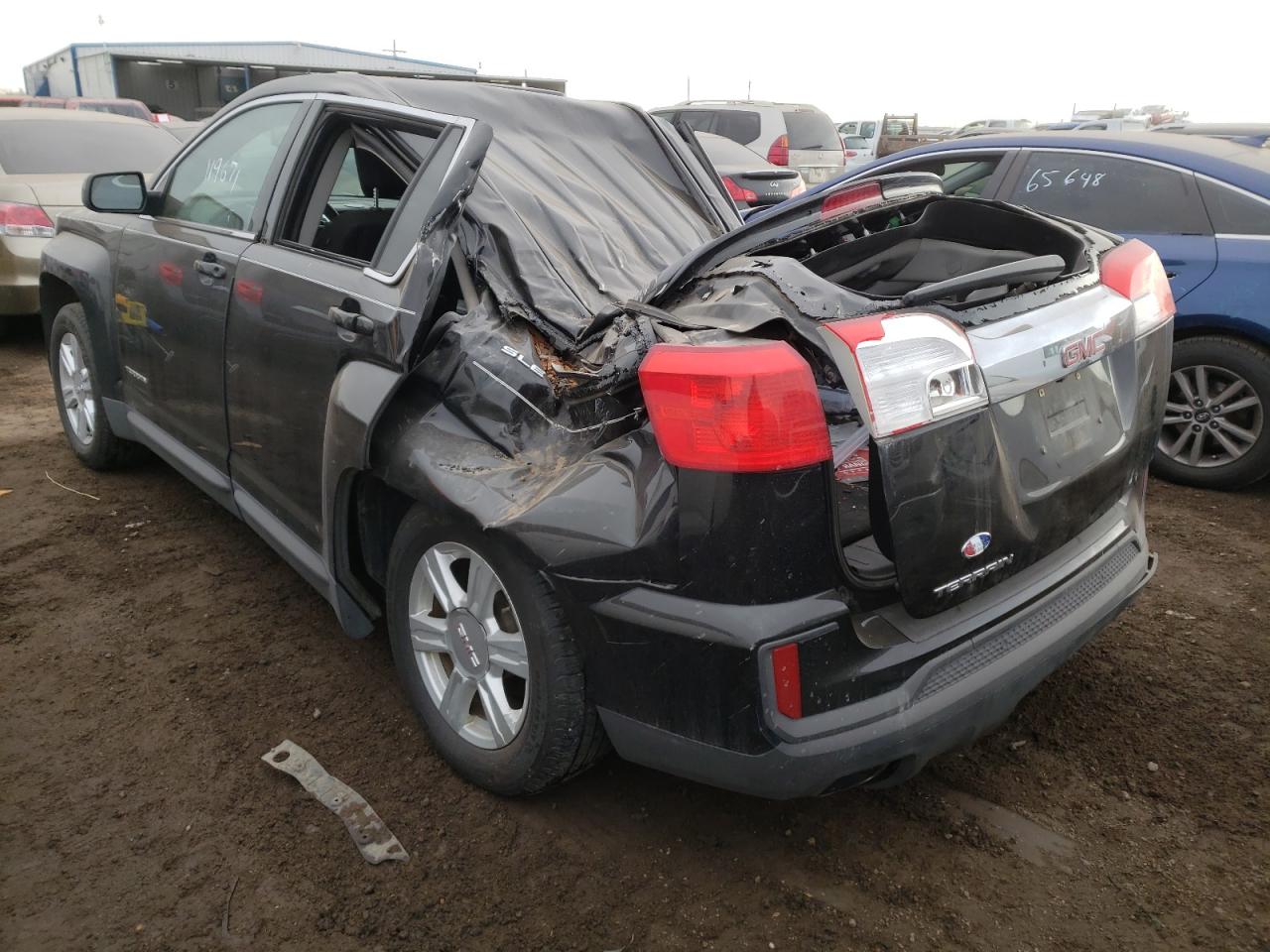 Photo 3 from auction – 2016 GMC TERRAIN SL with VIN 2GKALMEKXG6101453
