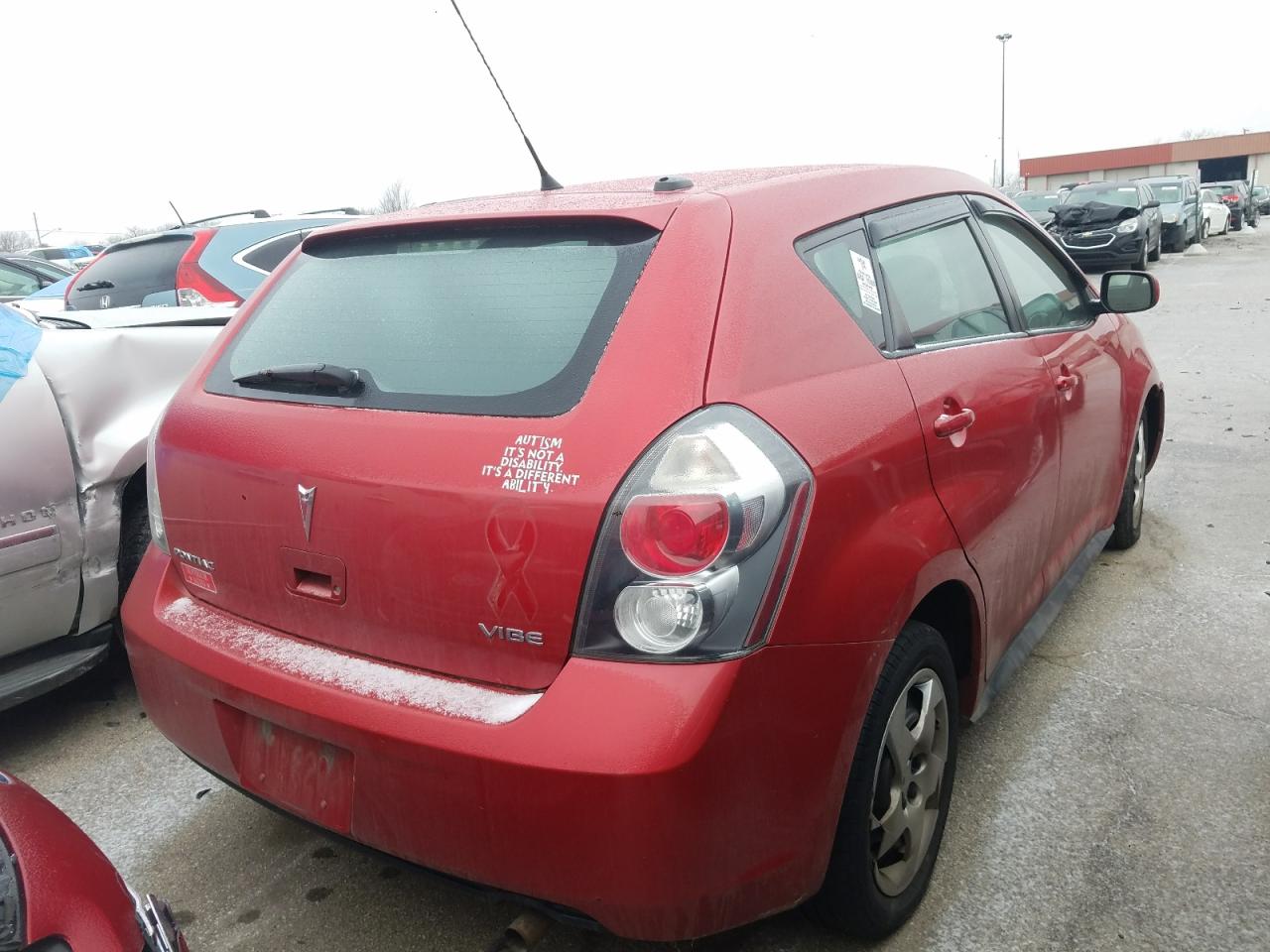 Photo 4 from auction – 2009 PONTIAC VIBE with VIN 5Y2SP67869Z460288