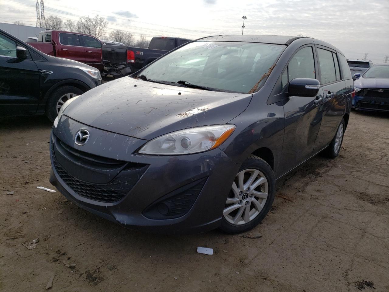 Photo 2 from auction – 2013 MAZDA 5 with VIN JM1CW2BL5D0145555