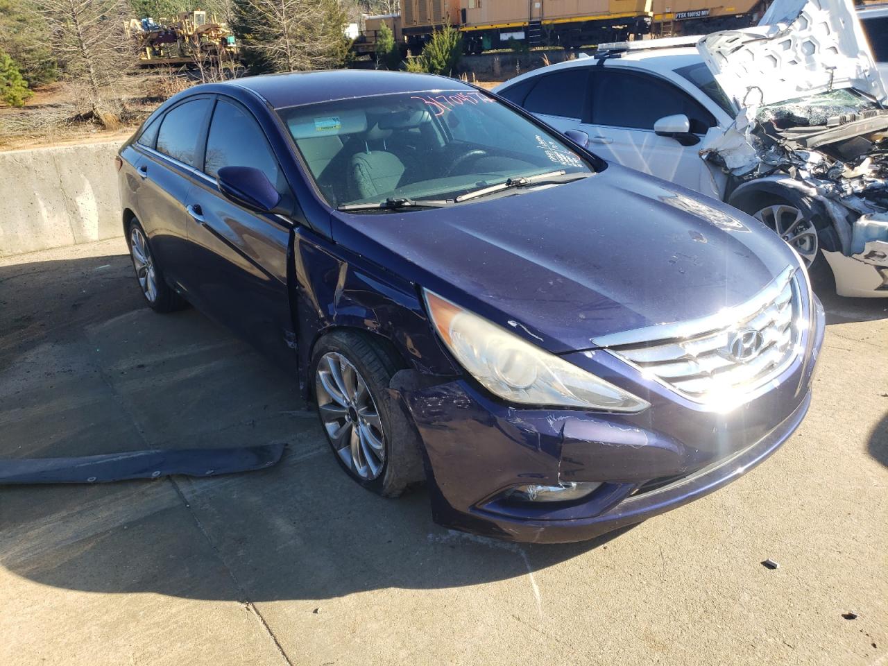 HYUNDAI SONATA SE 2012 with VIN 5NPEC4AB3CH480286 - Photo from auction