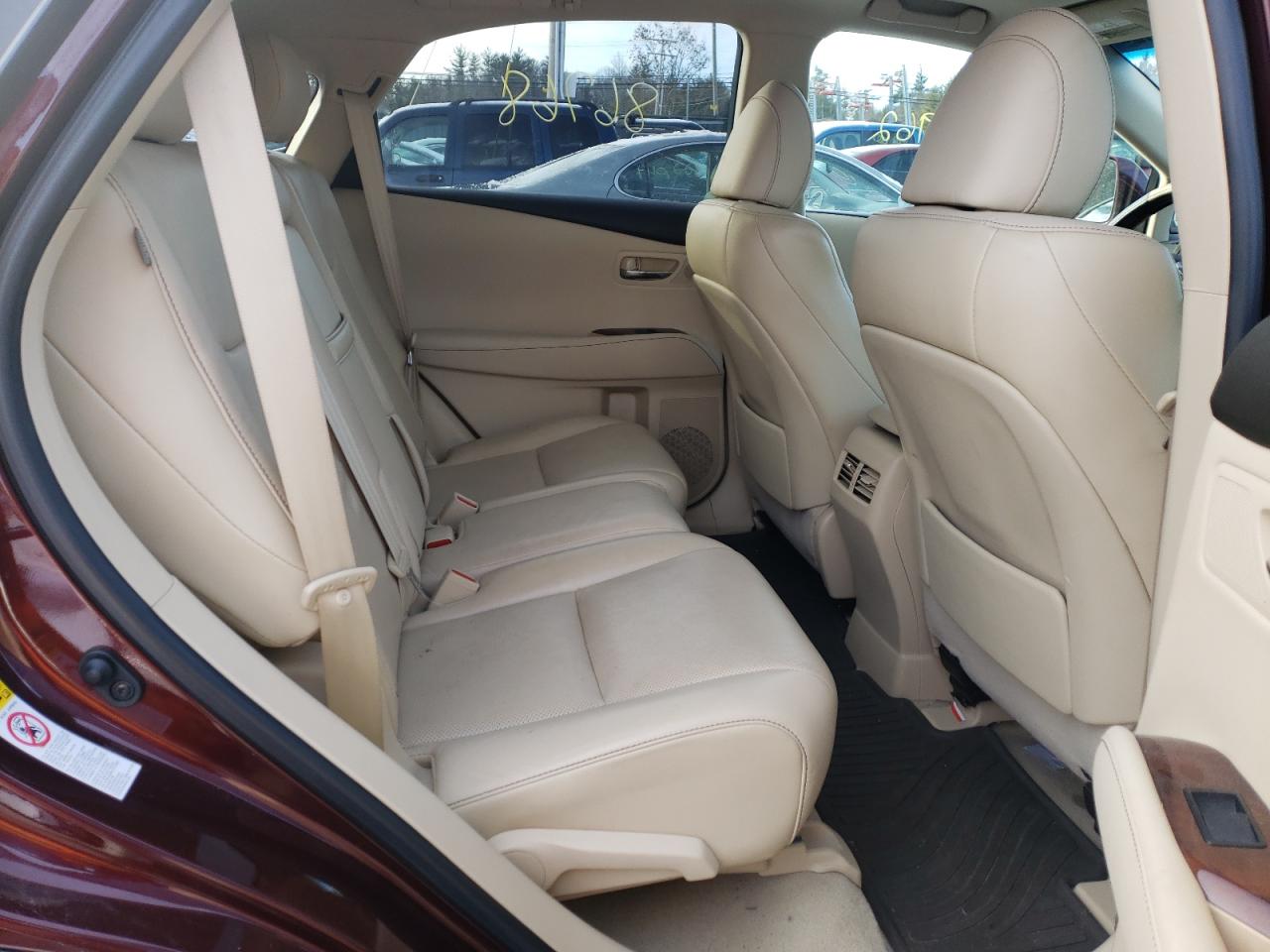 Photo 6 from auction – 2015 LEXUS RX 350 BAS with VIN 2T2BK1BAXFC260737