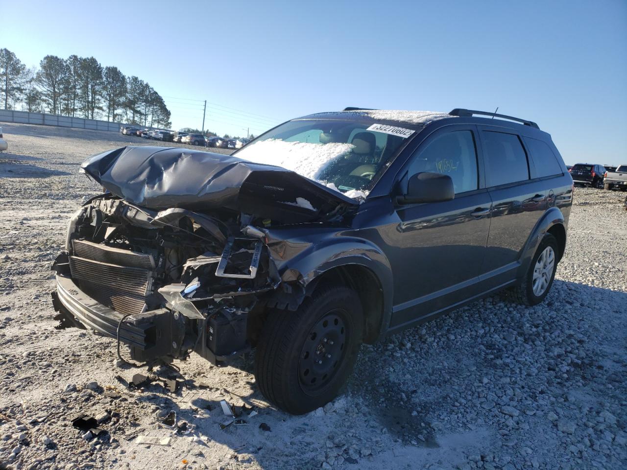 Photo 2 from auction – 2016 DODGE JOURNEY SE with VIN 3C4PDCAB5GT158299
