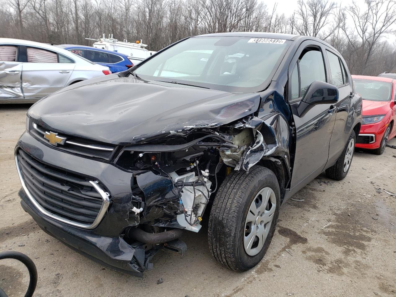 Photo 2 from auction – 2018 CHEVROLET TRAX LS with VIN 3GNCJKSB6JL323243