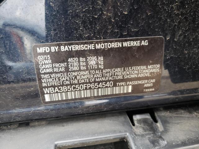 Photo 10 from auction – 2015 BMW 328 XI SUL with VIN WBA3B5C50FP654540