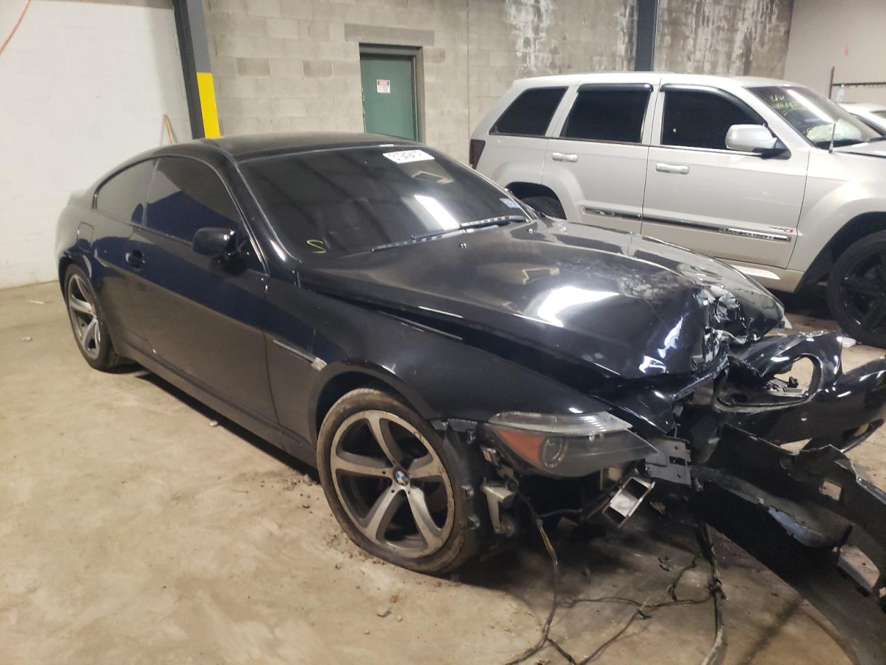 BMW 650 I 2007 with VIN WBAEH13537CR52816 - Photo from auction