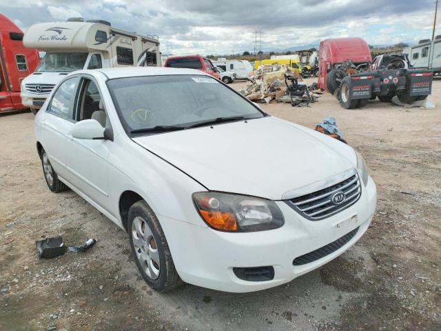 KIA SPECTRA EX 2009 with VIN KNAFE221495620893 - Photo from auction