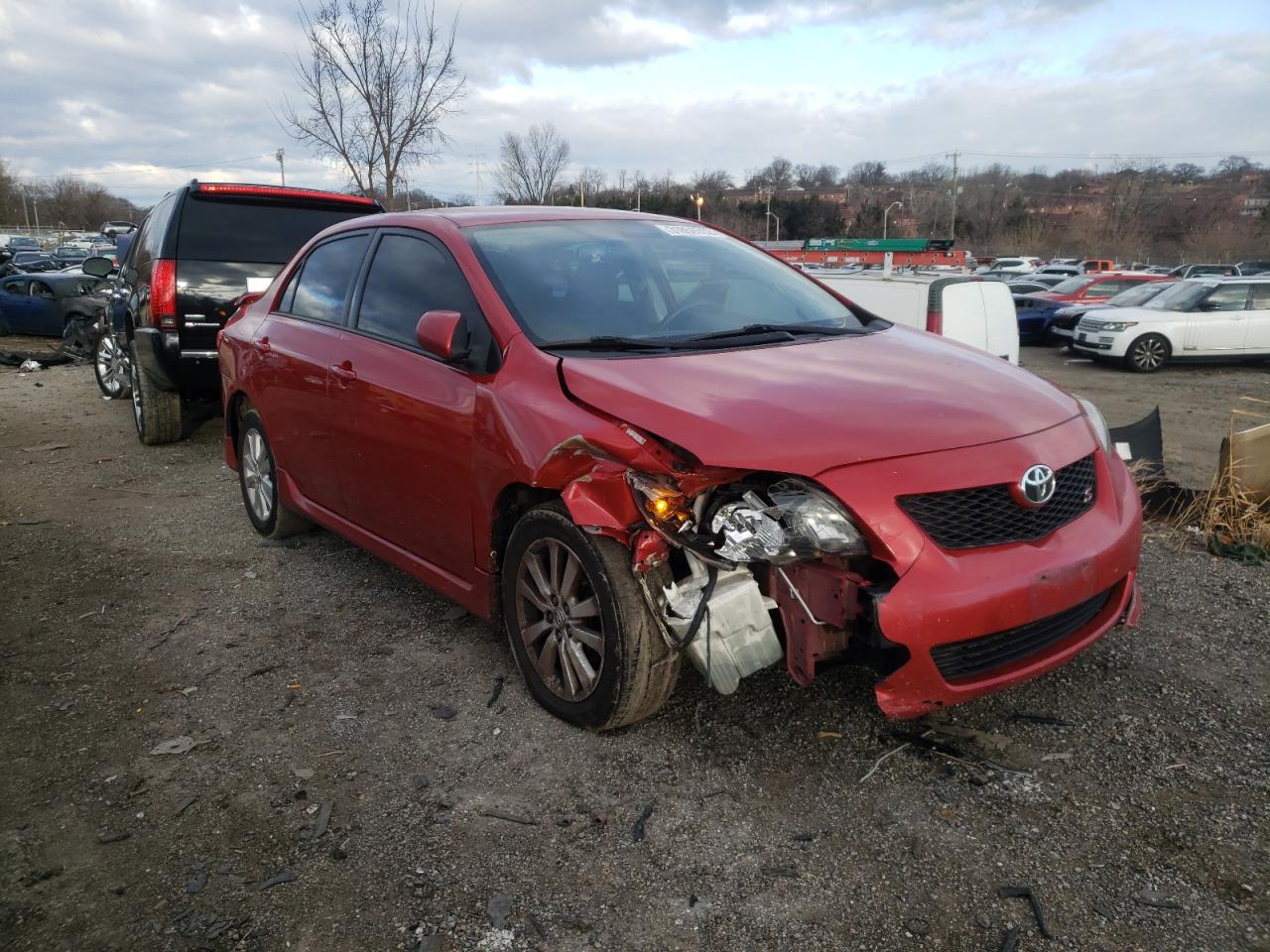 TOYOTA COROLLA BA 2010 with VIN 1NXBU4EEXAZ343400 - Photo from auction