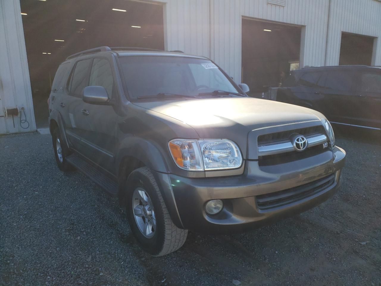 TOYOTA SEQUOIA SR 2005 with VIN 5TDZT34A05S240964 - Photo from auction