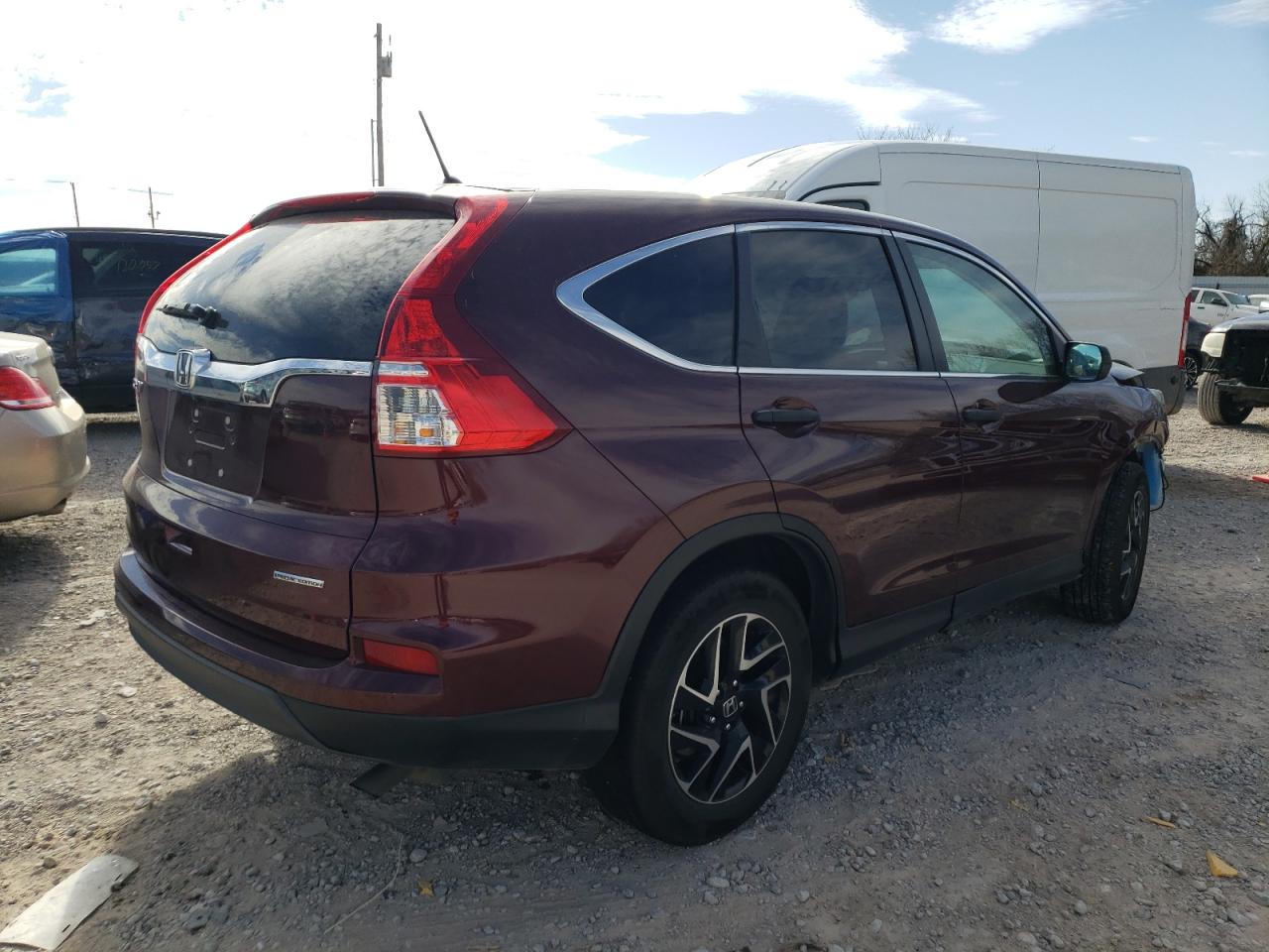 Photo 4 from auction – 2016 HONDA CR-V SE with VIN 5J6RM3H40GL023589