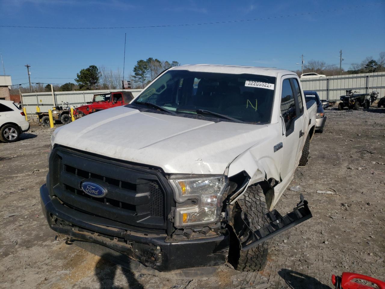 Photo 2 from auction – 2016 FORD F150 SUPER with VIN 1FTFX1EF5GFC07662