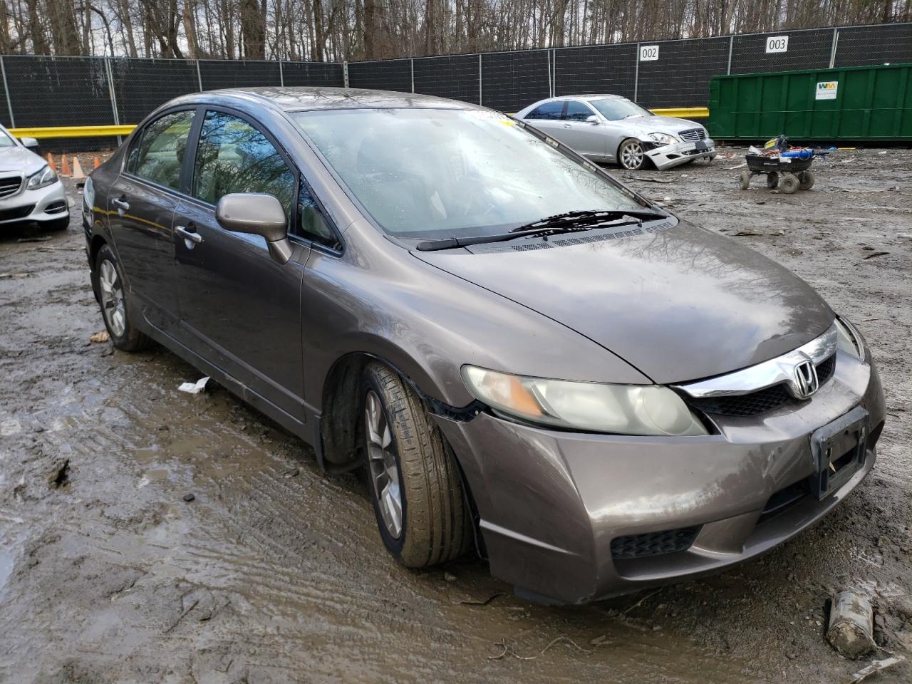HONDA CIVIC EX 2010 with VIN 19XFA1F81AE024052 - Photo from auction
