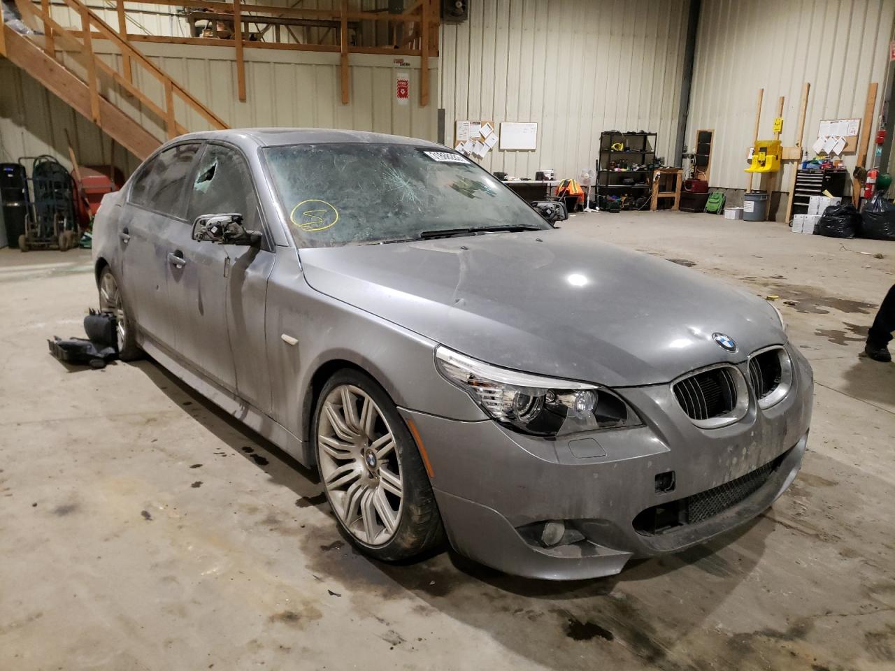 BMW 550 I 2008 with VIN WBANW53588CT34308 - Photo from auction