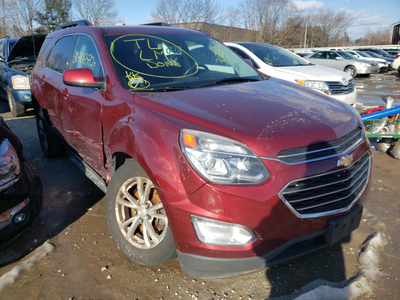 CHEVROLET EQUINOX LT 2016 with VIN 2GNFLFEK5G6176811 - Photo from auction
