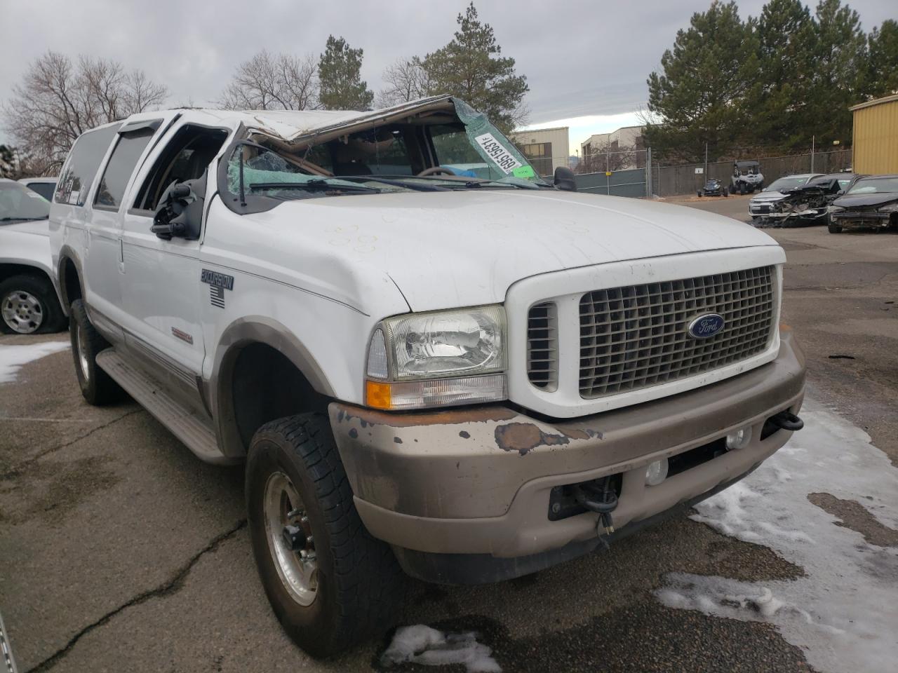 FORD EXCURSION 2003 with VIN 1FMSU45P63EB95583 - Photo from auction