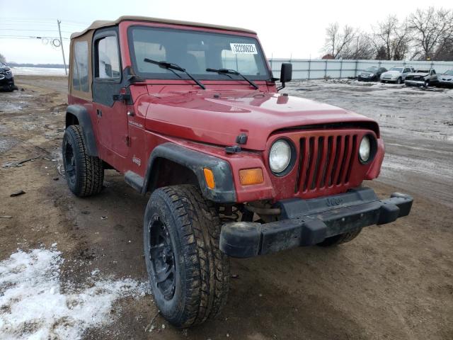 JEEP WRANGLER / 1998 with VIN 1J4FY29P0WP752399 - Photo from auction