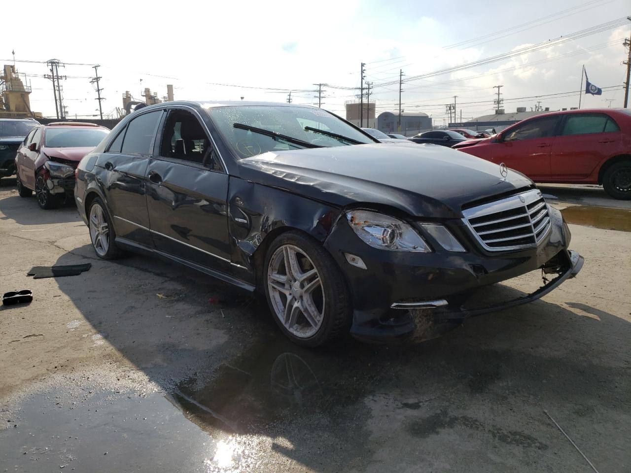 MERCEDES-BENZ E 350 2012 with VIN WDDHF5KB9CA626521 - Photo from auction