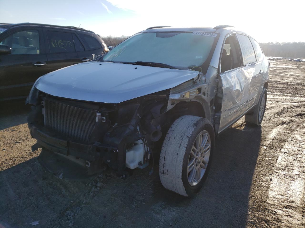 Photo 2 from auction – 2015 CHEVROLET TRAVERSE L with VIN 1GNKRGKD0FJ301630