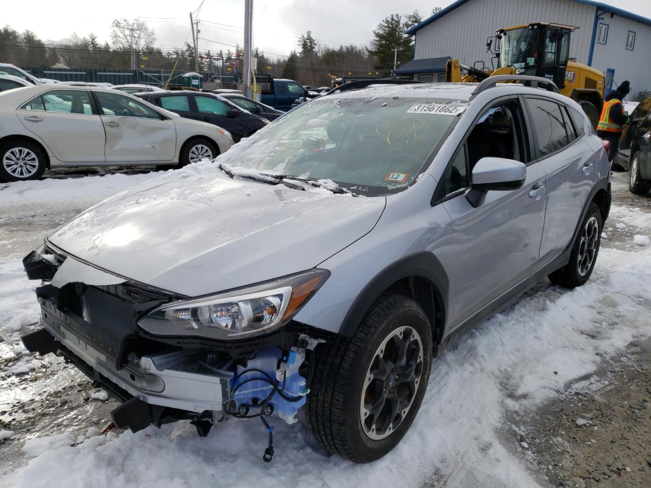 Photo 2 from auction – 2021 SUBARU CROSSTREK with VIN JF2GTAECXM8343552