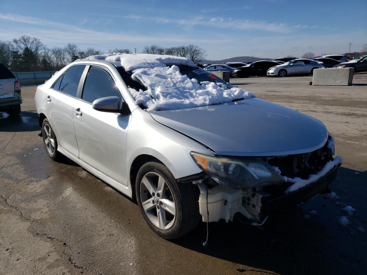 TOYOTA CAMRY L 2013 with VIN 4T1BF1FKXDU257232 - Photo from auction