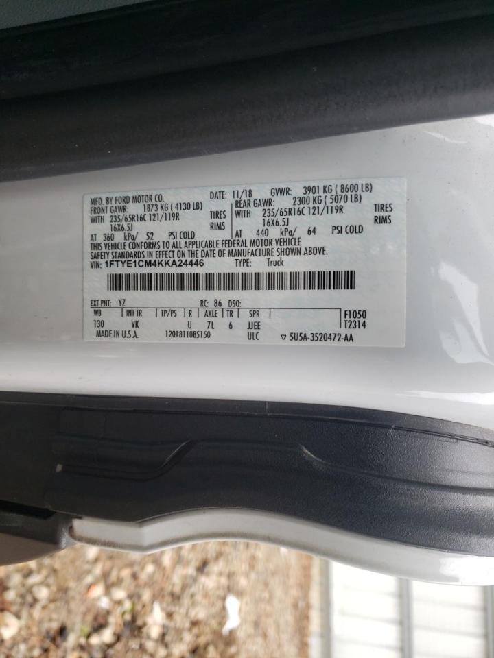 Photo 10 from auction – 2019 FORD TRANSIT T- with VIN 1FTYE1CM4KKA24446
