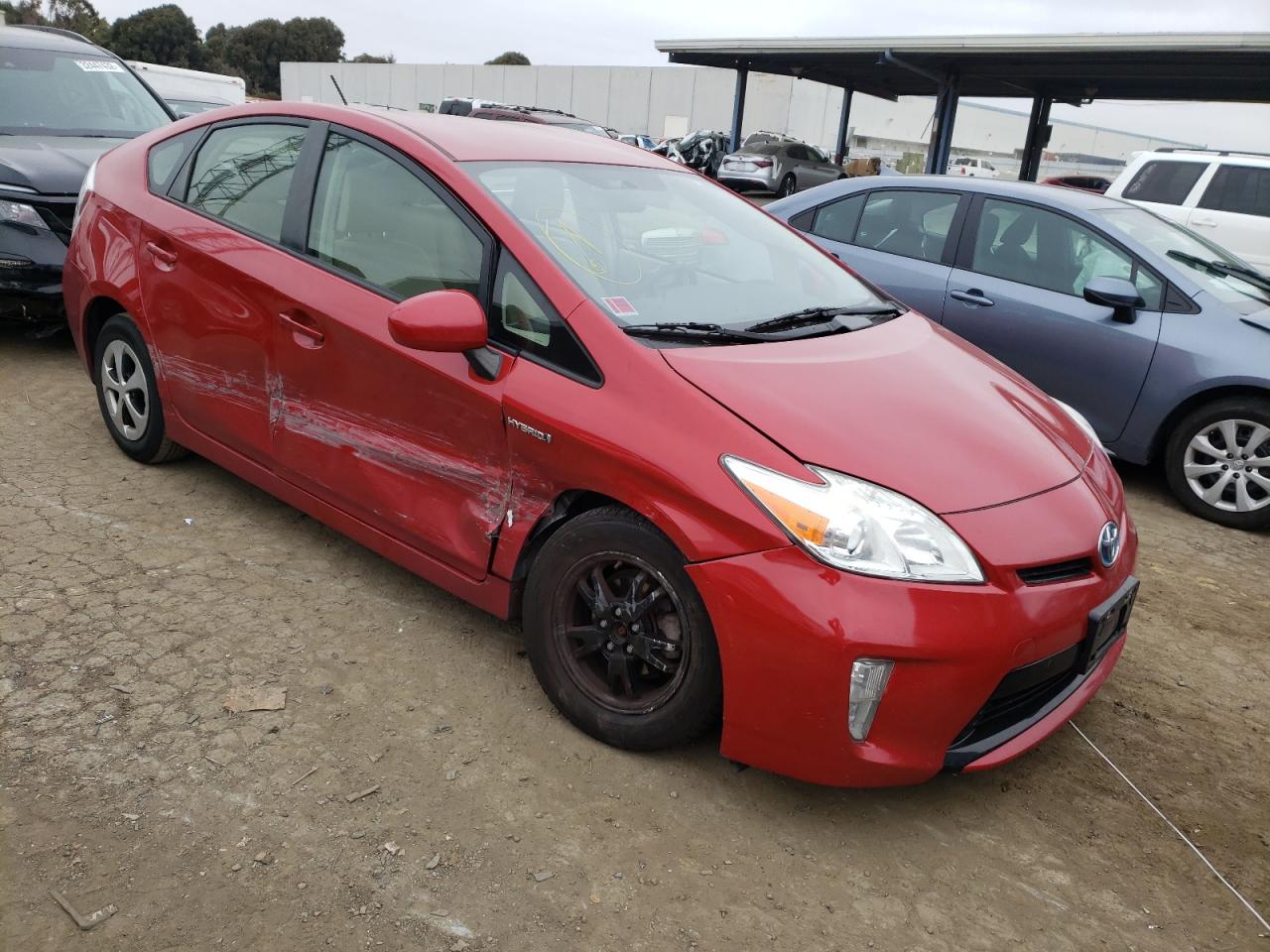 TOYOTA PRIUS 2013 with VIN JTDKN3DU4D5577096 - Photo from auction
