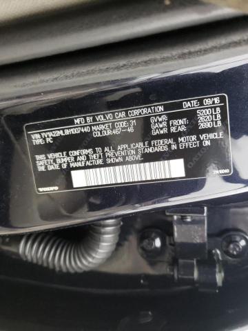 Photo 10 from auction – 2017 VOLVO S90 T6 INS with VIN YV1A22ML8H1007440