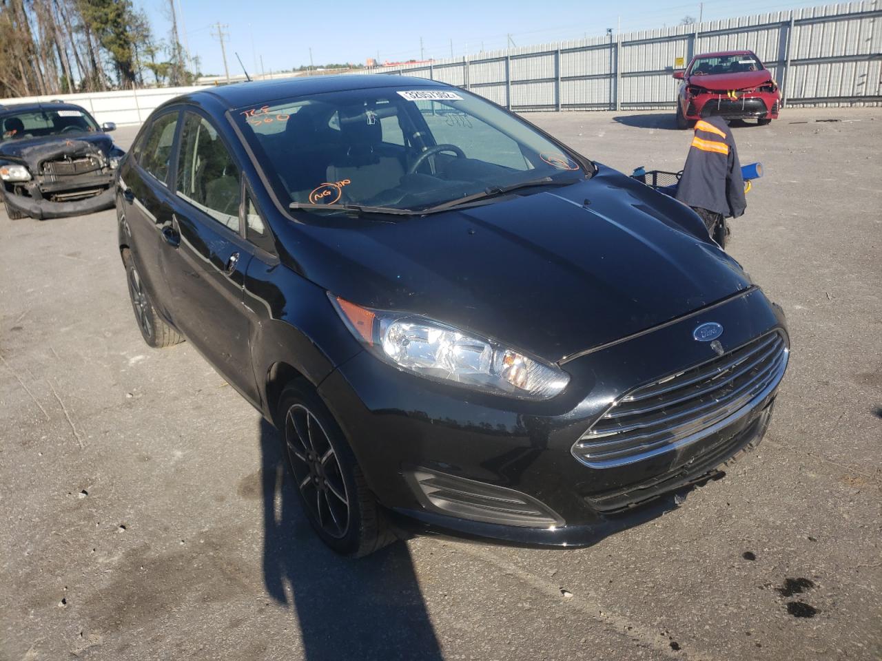FORD FIESTA SE 2017 with VIN 3FADP4BJ3HM156865 - Photo from auction