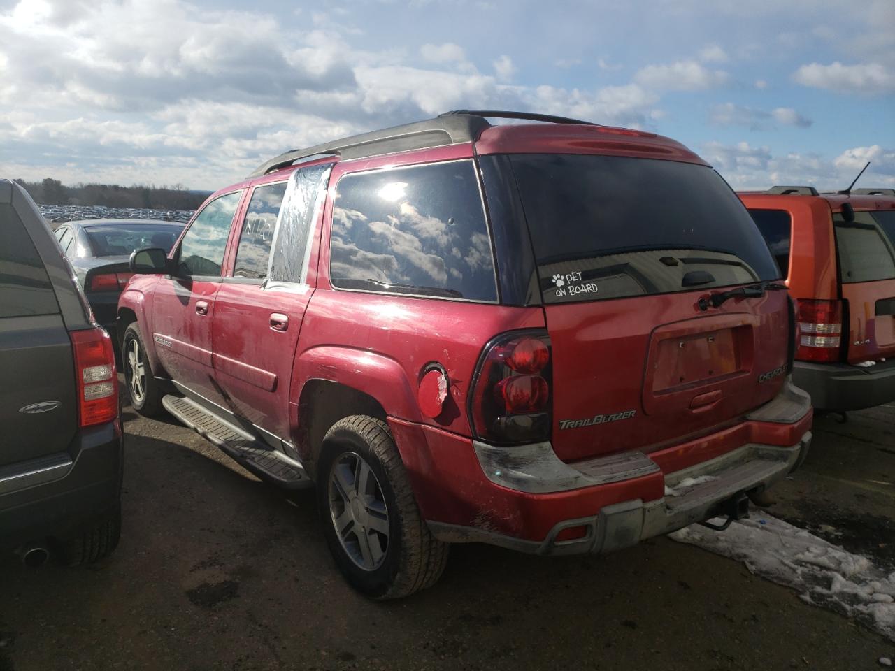 Photo 3 from auction – 2004 CHEVROLET TRAILBLAZE with VIN 1GNET16S246159320