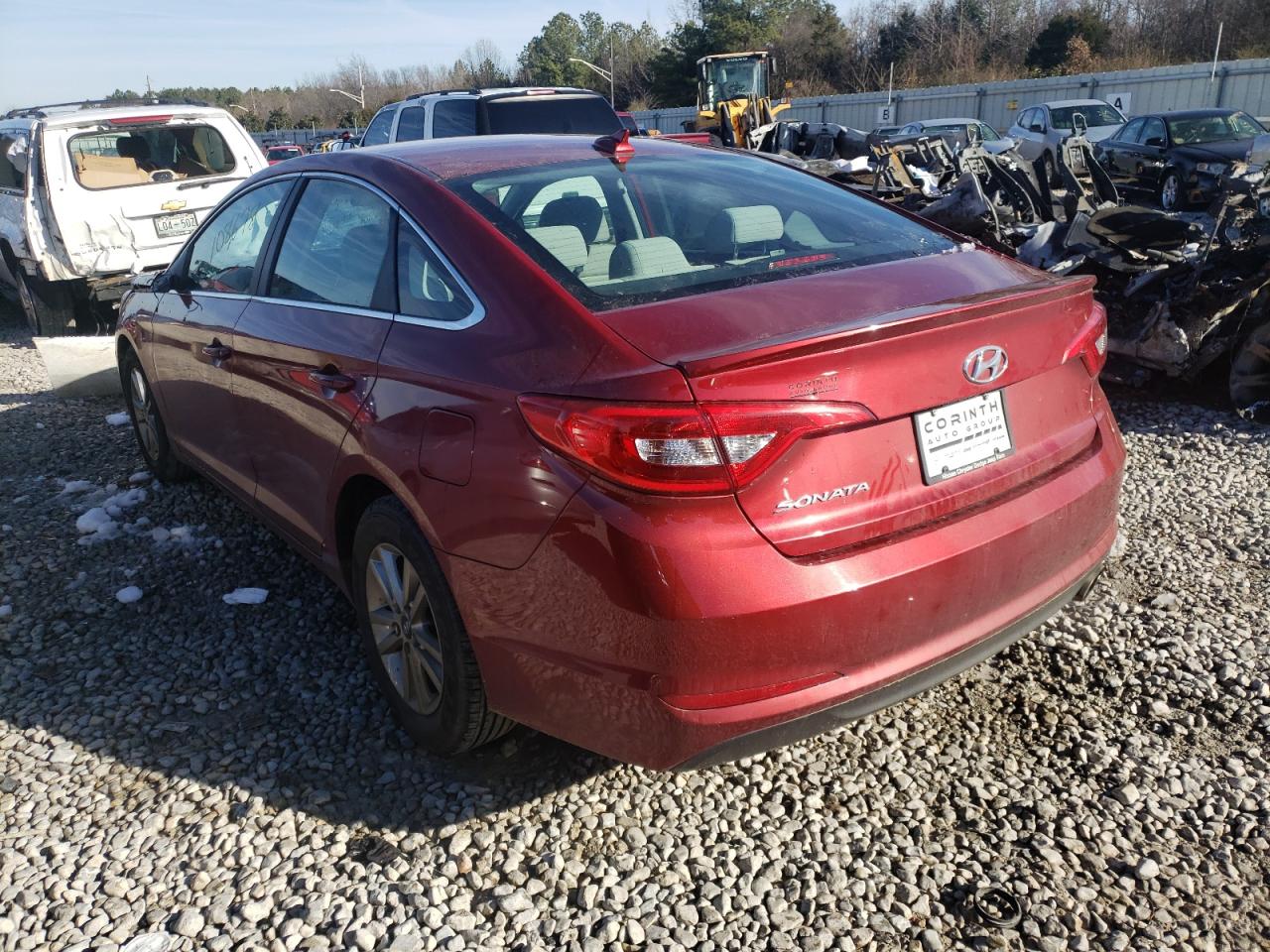 Photo 3 from auction – 2015 HYUNDAI SONATA SE with VIN 5NPE24AF5FH006530