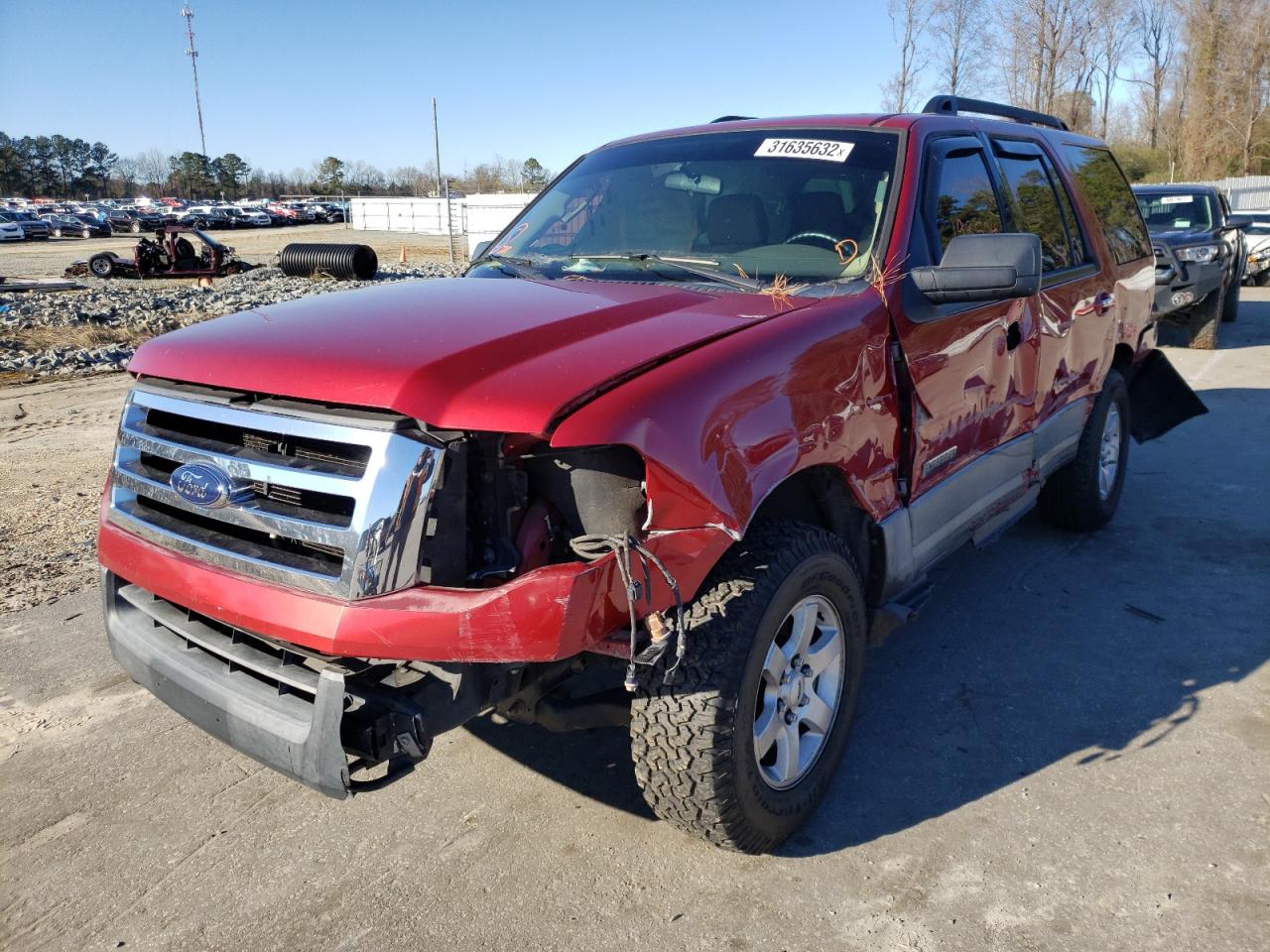 Photo 2 from auction – 2007 FORD EXPEDITION with VIN 1FMFU16537LA94399