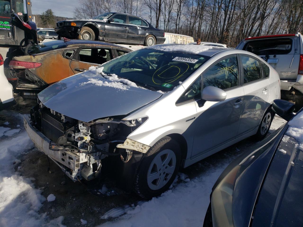 Foto 2 de la subasta – 2011 TOYOTA PRIUS con VIN JTDKN3DU1B5364569