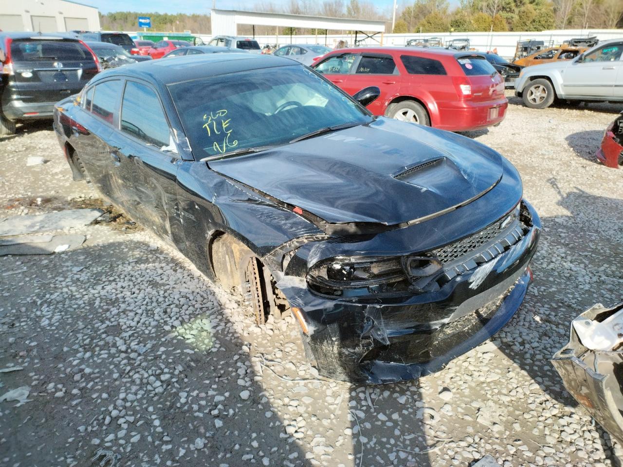 DODGE CHARGER SC 2019 with VIN 2C3CDXGJ4KH688757 - Photo from auction