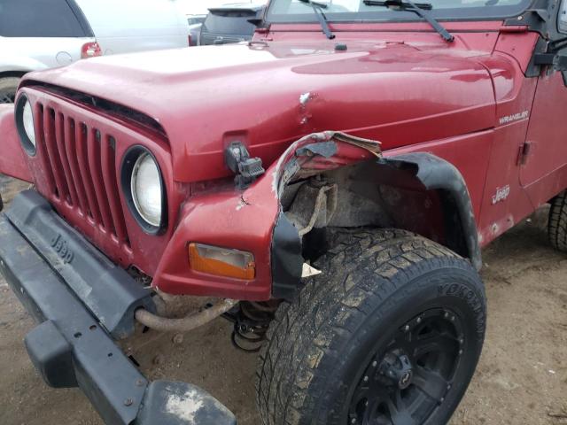 Photo 9 from auction – 1998 JEEP WRANGLER / with VIN 1J4FY29P0WP752399