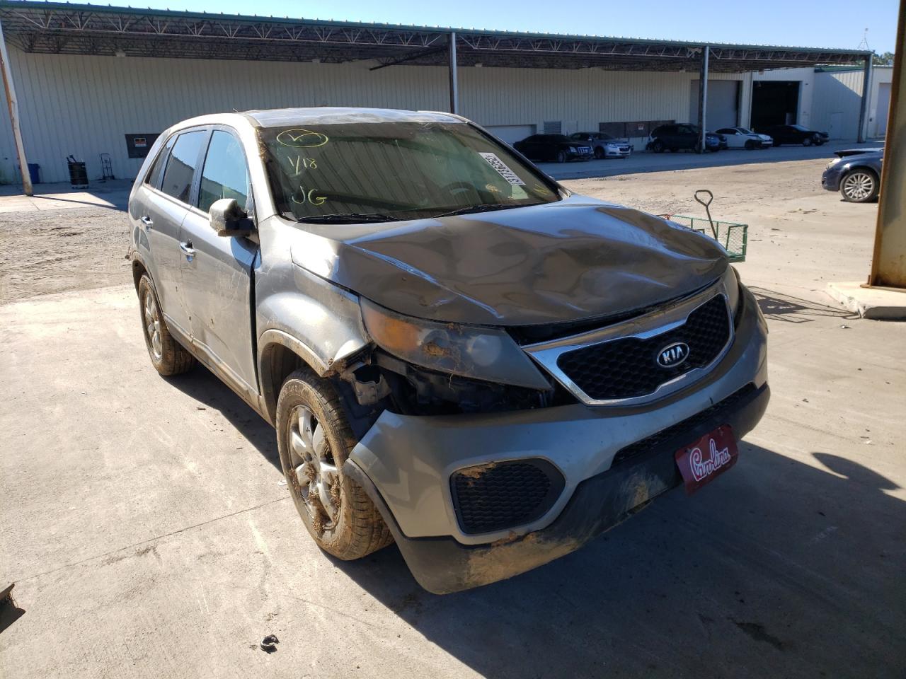 KIA SORENTO BA 2011 with VIN 5XYKT3A17BG175531 - Photo from auction