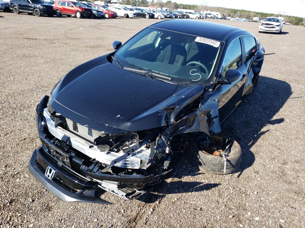 Photo 2 from auction – 2021 HONDA CIVIC LX with VIN 2HGFC2F66MH547656