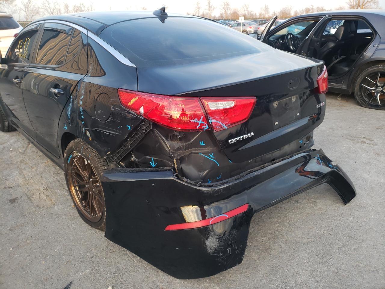 Photo 9 from auction – 2014 KIA OPTIMA EX with VIN 5XXGN4A79EG346766
