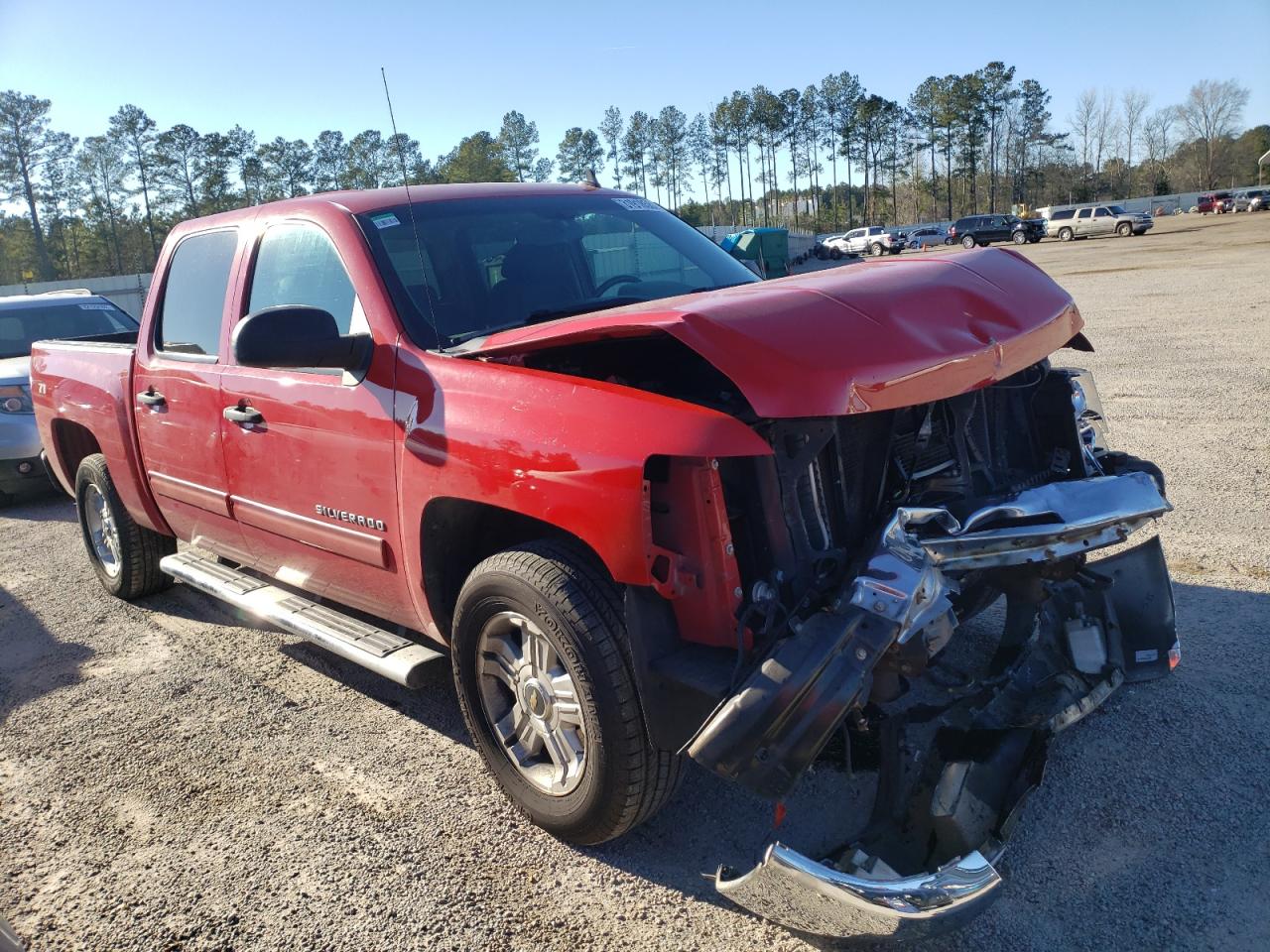 CHEVROLET SILVERADO 2012 with VIN 3GCPCSE05CG101254 - Photo from auction