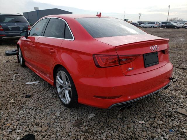 Photo 3 from auction – 2016 AUDI S3 PREMIUM with VIN WAUB1GFF4G1053702