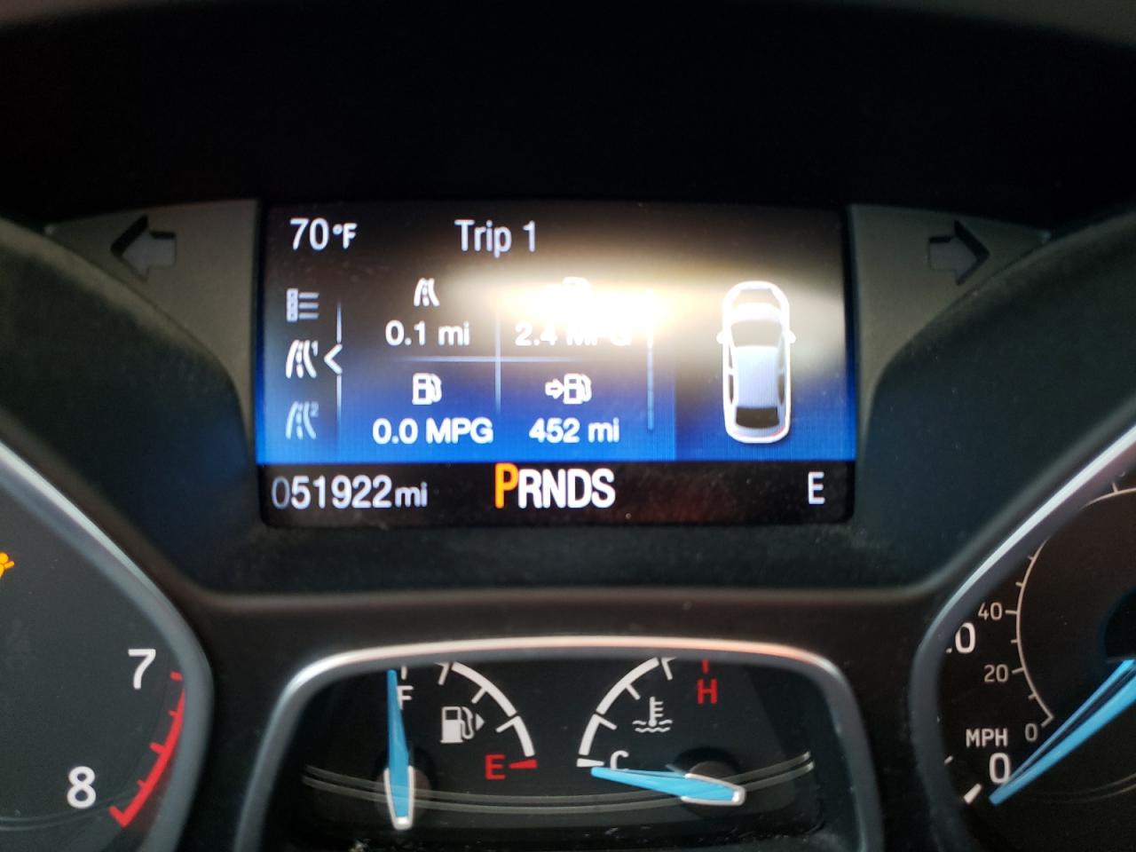 Photo 8 from auction – 2018 FORD FOCUS SEL with VIN 1FADP3M22JL216934