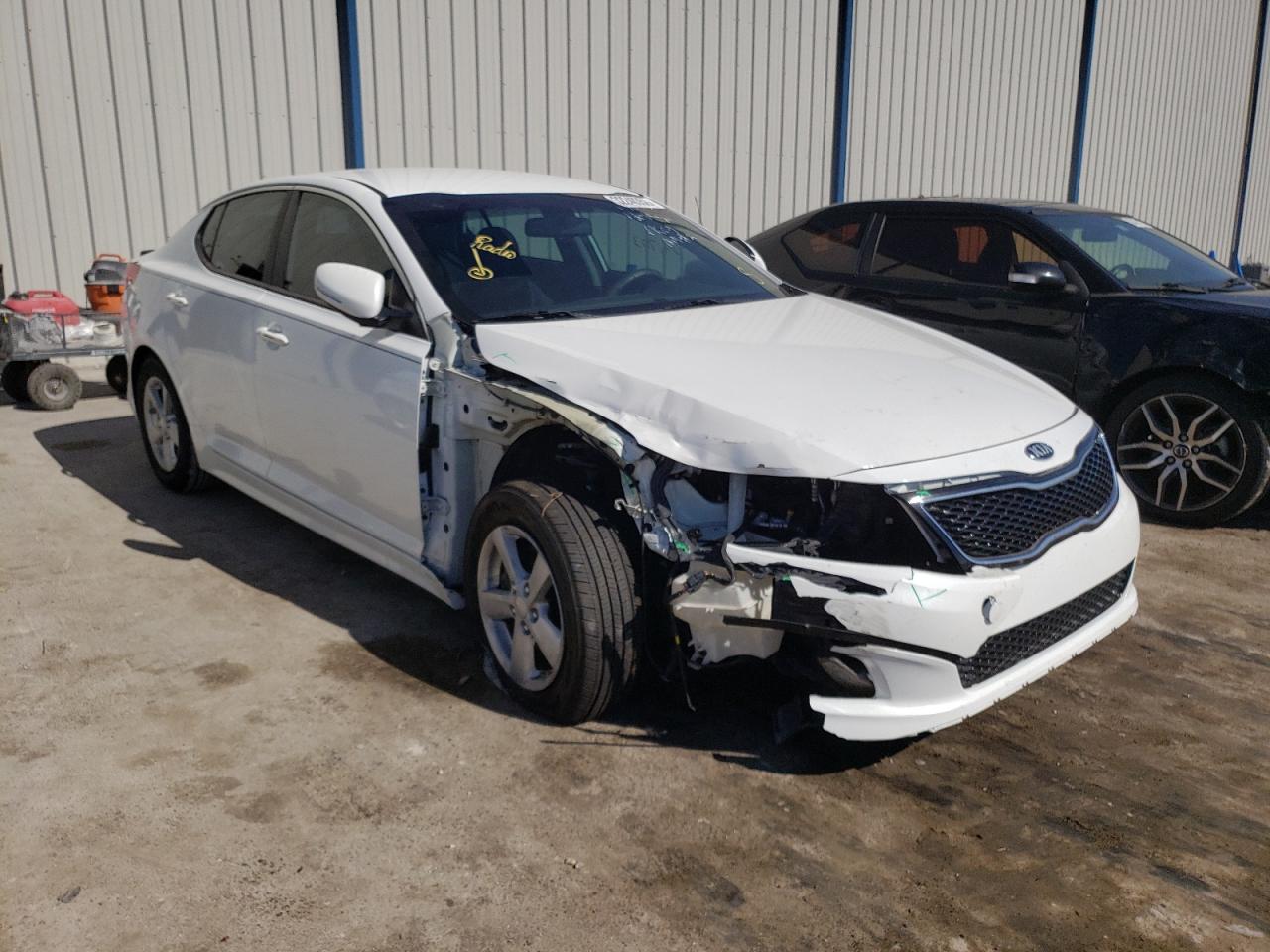 KIA OPTIMA LX 2015 with VIN KNAGM4A79F5607982 - Photo from auction